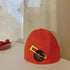 Children's Knitted Hat Autumn And Winter Pin Smiling Face Circumference 18.1-18.9 inch